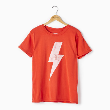 AC/DC Graphic Tee in Paprika | Wantable