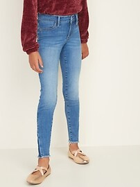 Ballerina Built-In Warm Raw-Edge Jeggings for Girls | Old Navy (US)