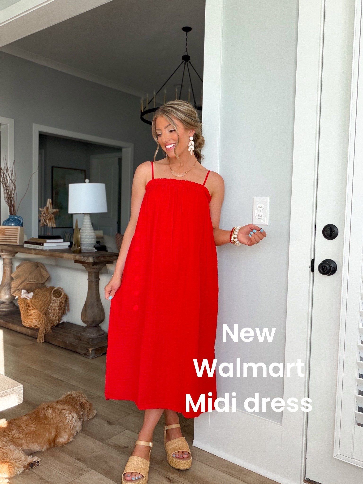 I cannot get over how easy and effortless this Walmart dress is! ❤️ The relaxed swing silhouette makes it one of those throw-on-and-go pieces you’ll reach for all summer long. Lightweight, breezy, and incredibly comfortable, it’s perfect for errands, brunch, beach trips, or casual summer days.

✨ Easy relaxed fit
✨ Lightweight fabric
✨ Comfortable for all-day wear
✨ Looks cute dressed up or down

#WalmartFashion #WalmartDress #AffordableStyle #SummerStyle #MidiDress #WalmartFinds #EverydayStyle #CasualChic #SummerOutfitIdeas #FashionOnABudget #VacationOutfit #LTKFashion

#LTKootd #LTKPetite
