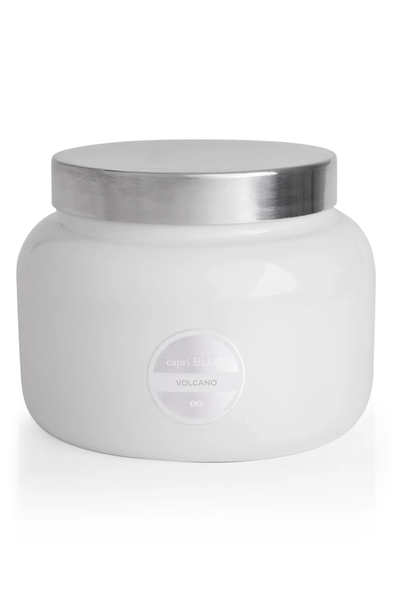 Capri Blue Jumbo Volcano Jar Candle in White at Nordstrom | Nordstrom