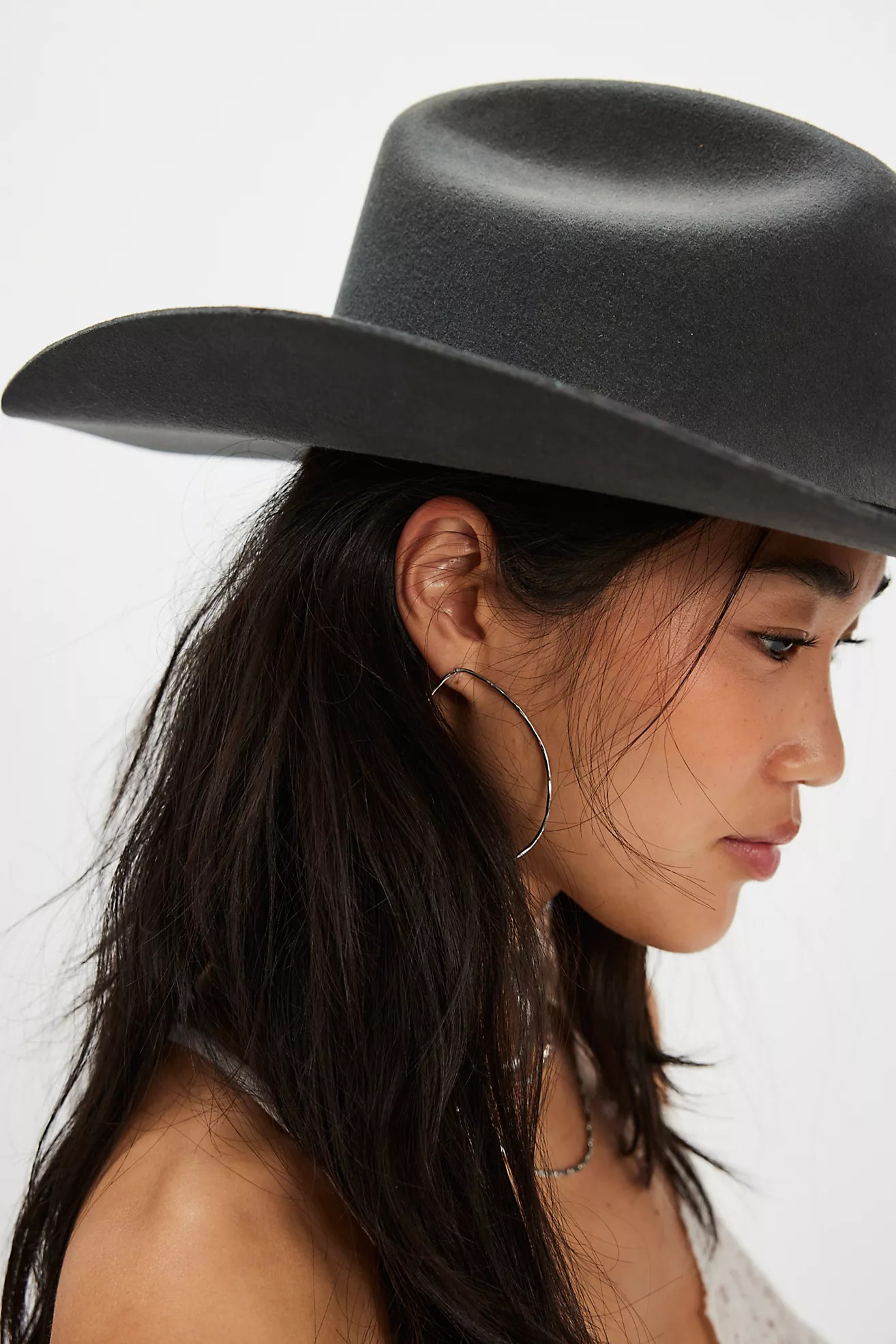 Distressed Wool Cowboy Hat | Free People (Global - UK&FR Excluded)