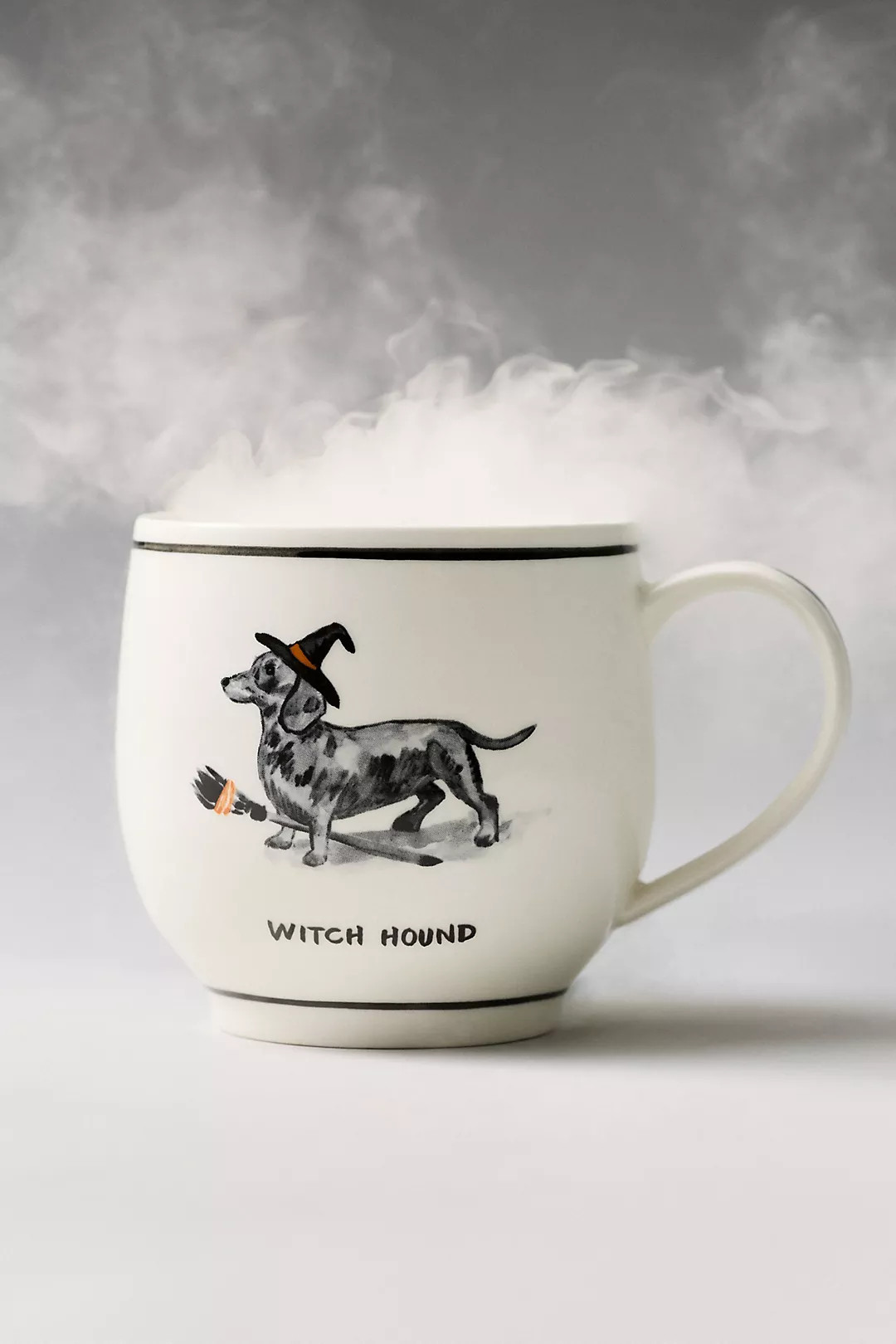 Stoneware Halloween Dog Mug | Anthropologie (US)