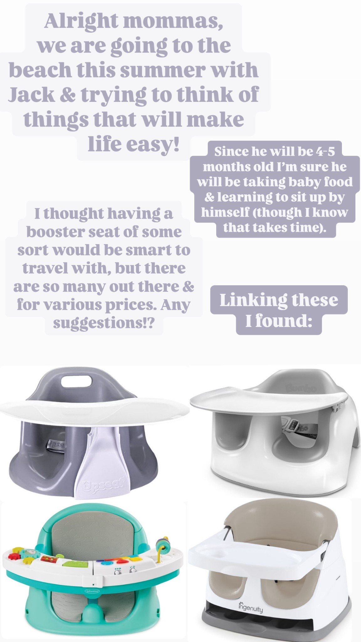 Baby items, baby gear, baby seats, baby stuff, target baby finds

#LTKFindsUnder100 #LTKBaby #LTKSaleAlert