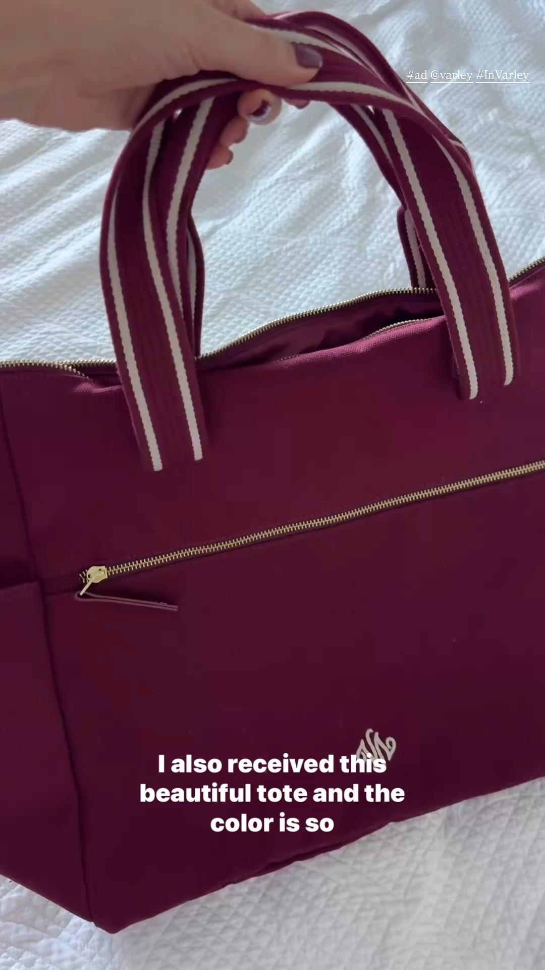Beautiful tote that is perfect for traveling. I’m obsessed with this color and has a lot of space. I can’t wait to travel with.
@varley #InVarley #Ad

#LTKTravel #LTKU #LTKSeasonal