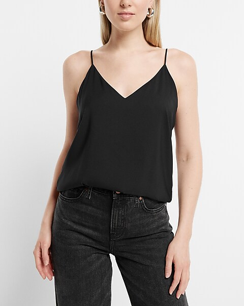 V-neck Downtown Cami | Express