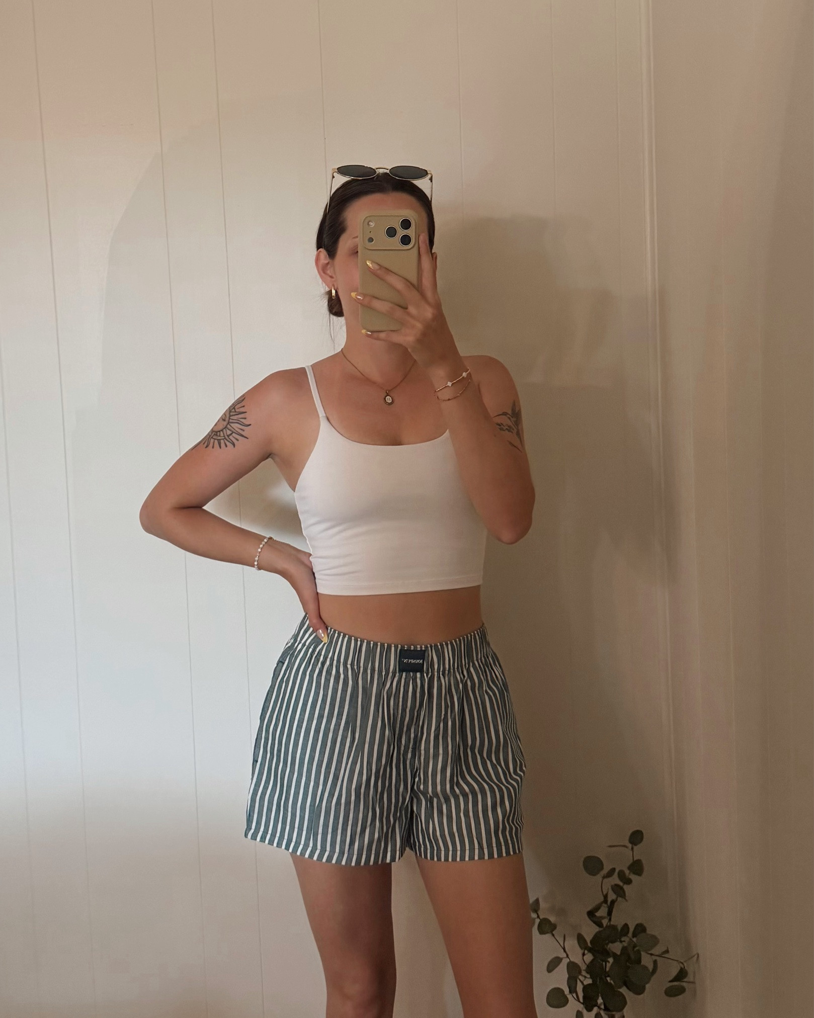 Obsessed with these boxer shorts!

#LTKootd #LTKmomlife #LTKU