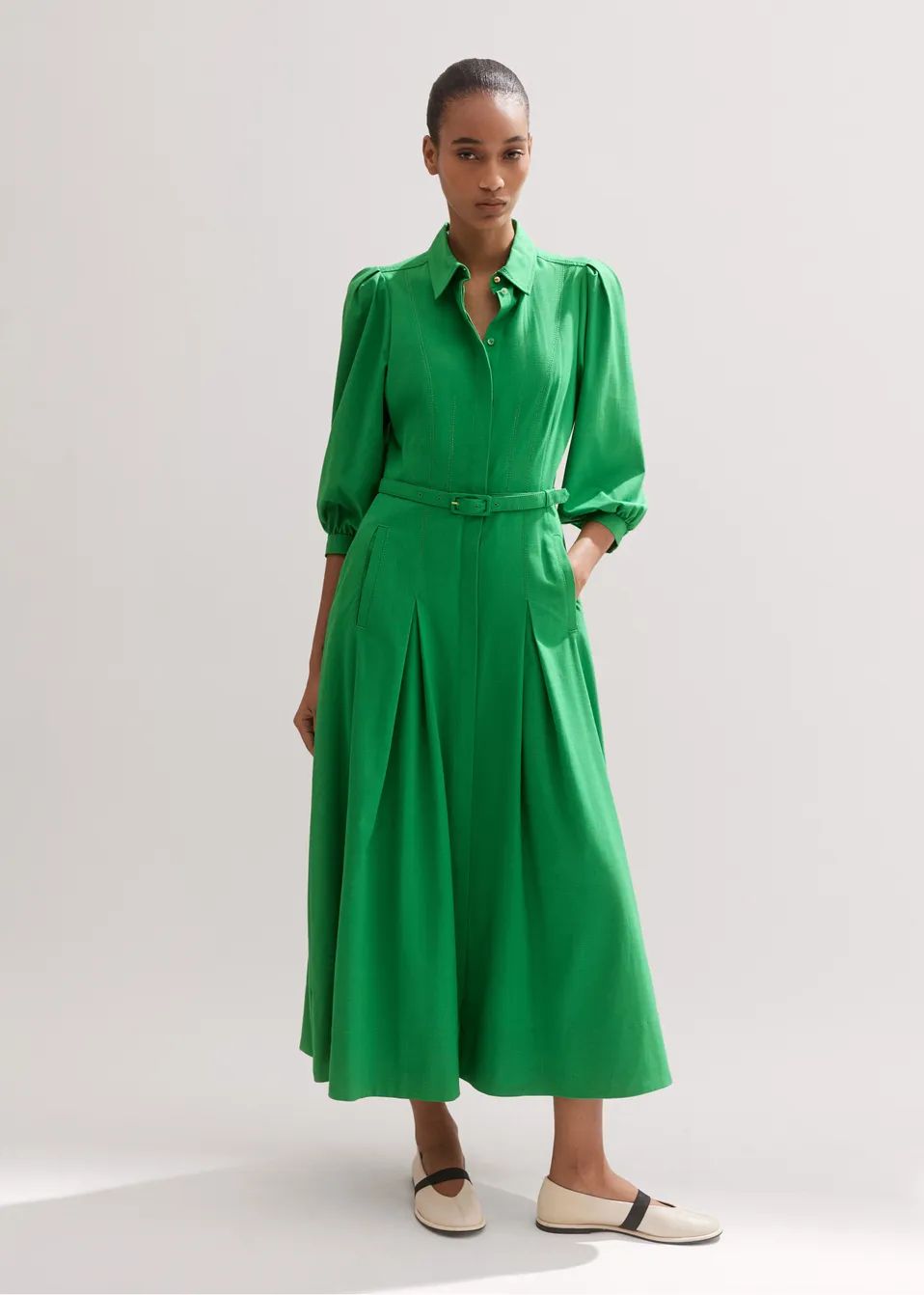 Shirt Maxi Dress | ME+EM Global (Excluding US)