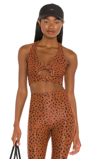 Twist Sports Bra in Brown Spot | Revolve Clothing (Global)