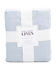 Linen Blend Duvet Set | Bed & Bath | Marshalls | Marshalls