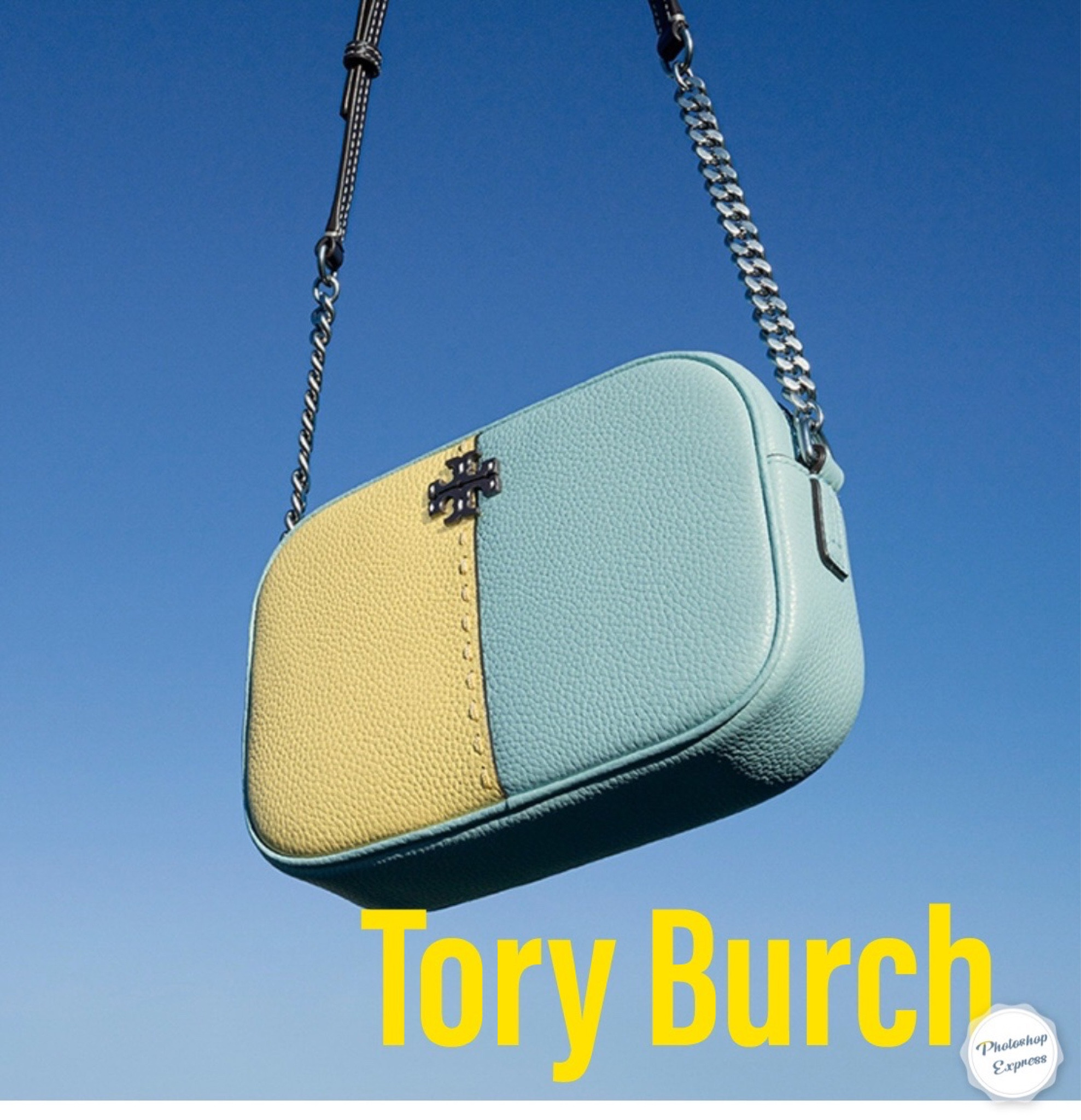 Tory Burch McGraw Color-Block Camera Bag
