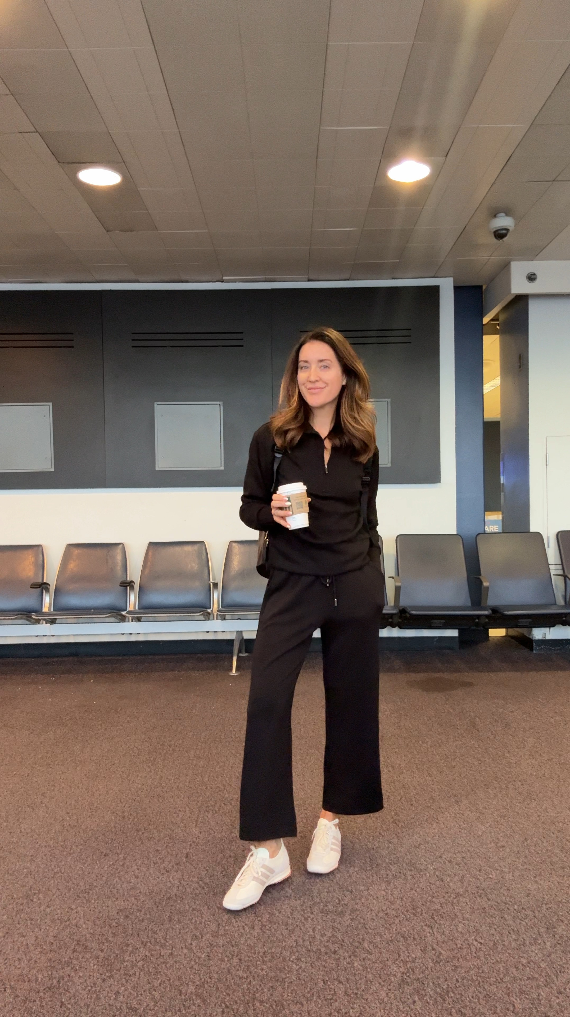 Yall this Spanx air essential dupe is SO GOOD!! I got my true size but could have sized down in the pants and up in the top! Comes in several colors and legit the most comfy travel set 

#LTKTravel