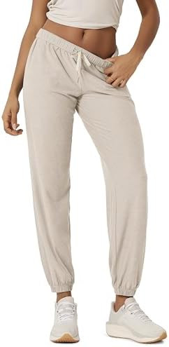 ODODOS Women's Performance Sweatpants - Ultra Soft odSTRATUM Tech Joggers Adjustable Mid Rise Pan... | Amazon (US)