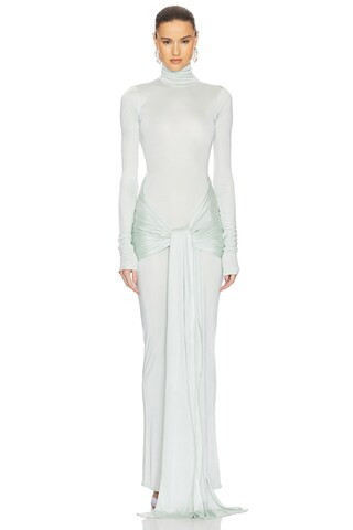 Slinky Jersey Sarong Maxi Dress
                    
                    Helsa | Revolve Clothing (Global)