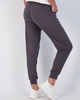 Real Essentials 3 Pack: Women's Ultra-Soft Lounge Joggers Sweatpants Athletic Yoga Pants with Poc... | Amazon (US)