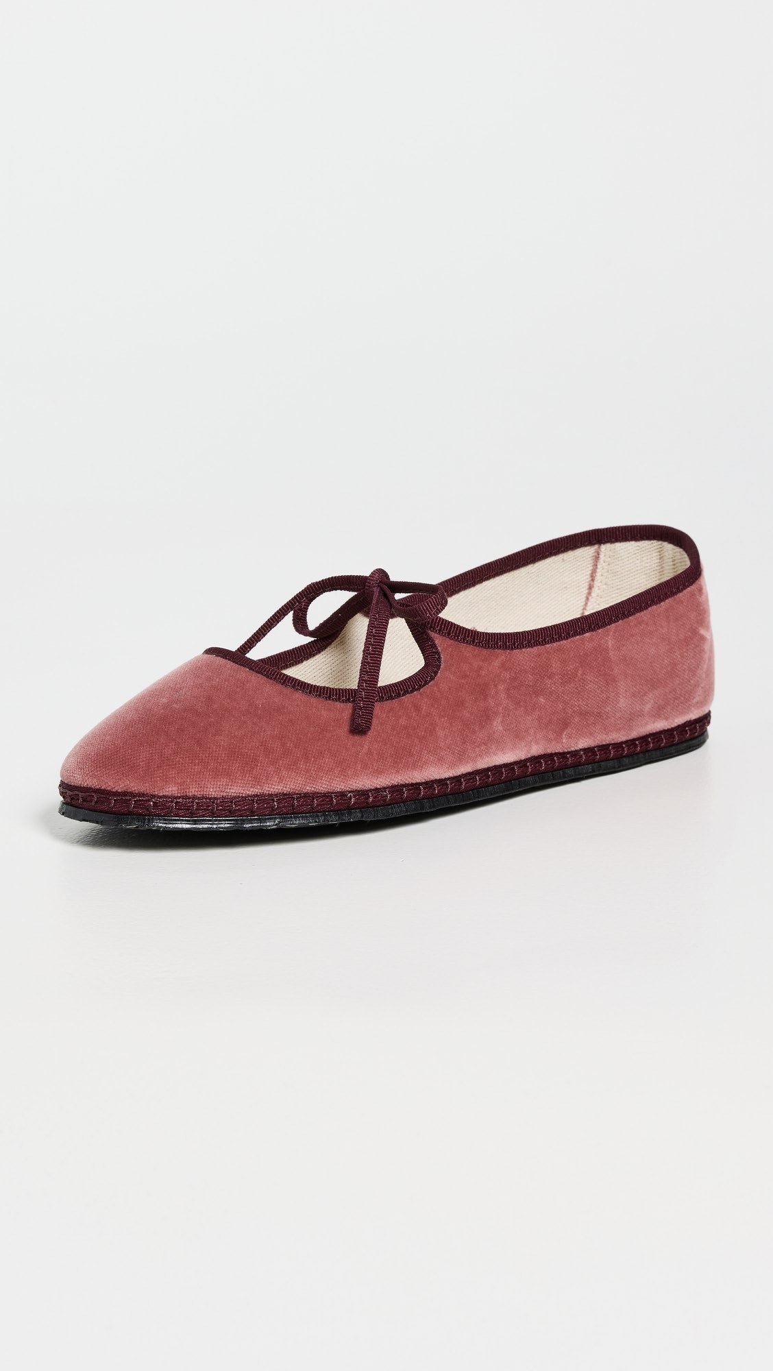 ViBi VENEZiA Mary Jane Velvet Brigitte Flats | Shopbop | Shopbop