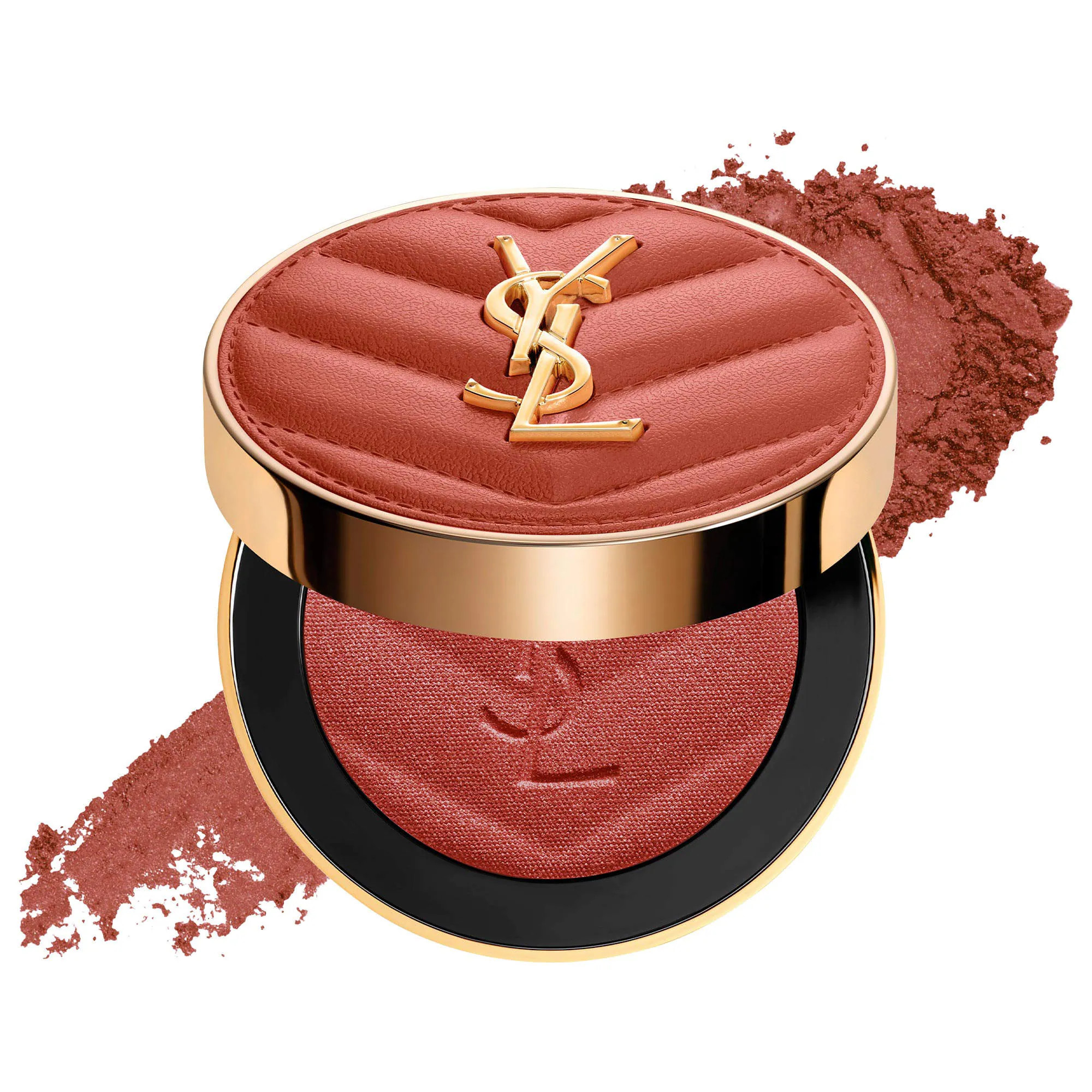 Yves Saint Laurent Make Me Blush 24H Buildable Powder Blush 12 Honeymoon 0.17 oz/5 g | Sephora (US)