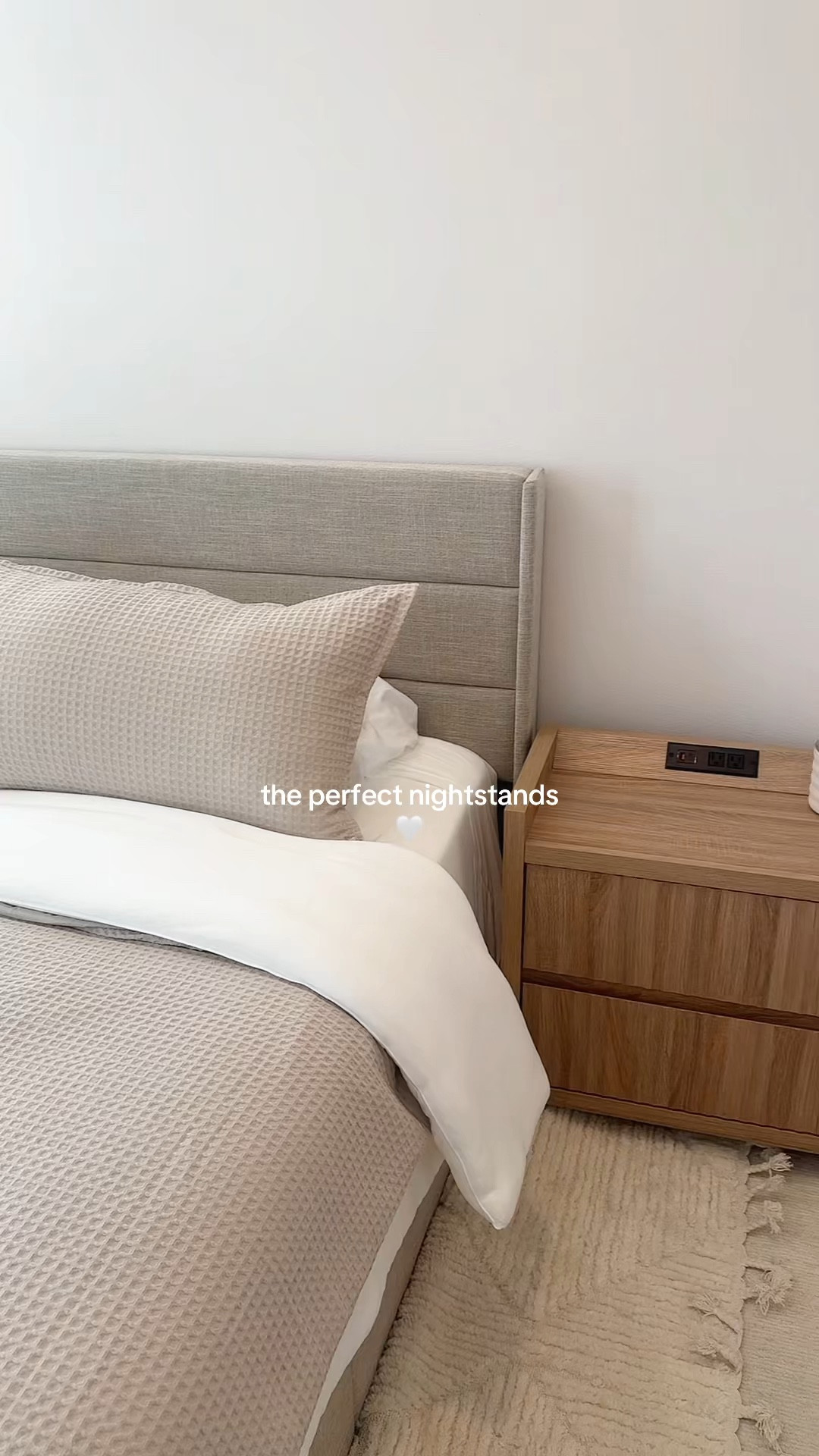 the perfect nightstands🤎

#nightstands #bedroom #bedroomdecor #bedroomfurniture #neutralhome

#LTKU #LTKHome