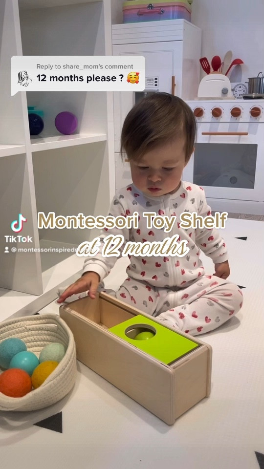 Montessori Toy Shelf at 12 Months 

#LTKkids #LTKbaby #LTKfamily