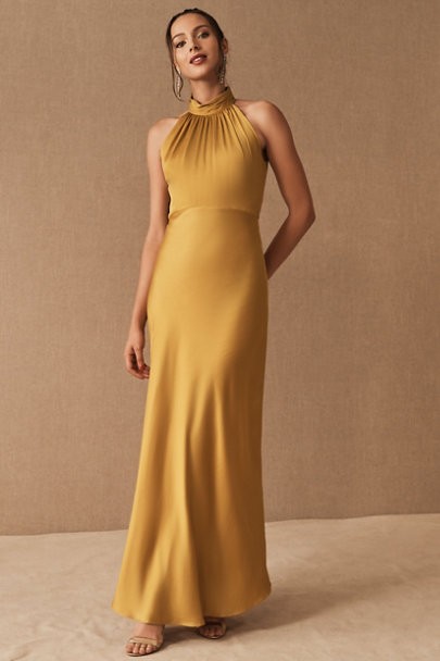 pale yellow mother of the bride dresses