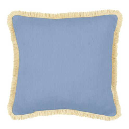 Fringed Outdoor Canvas Pillows | Ballard Designs, Inc.