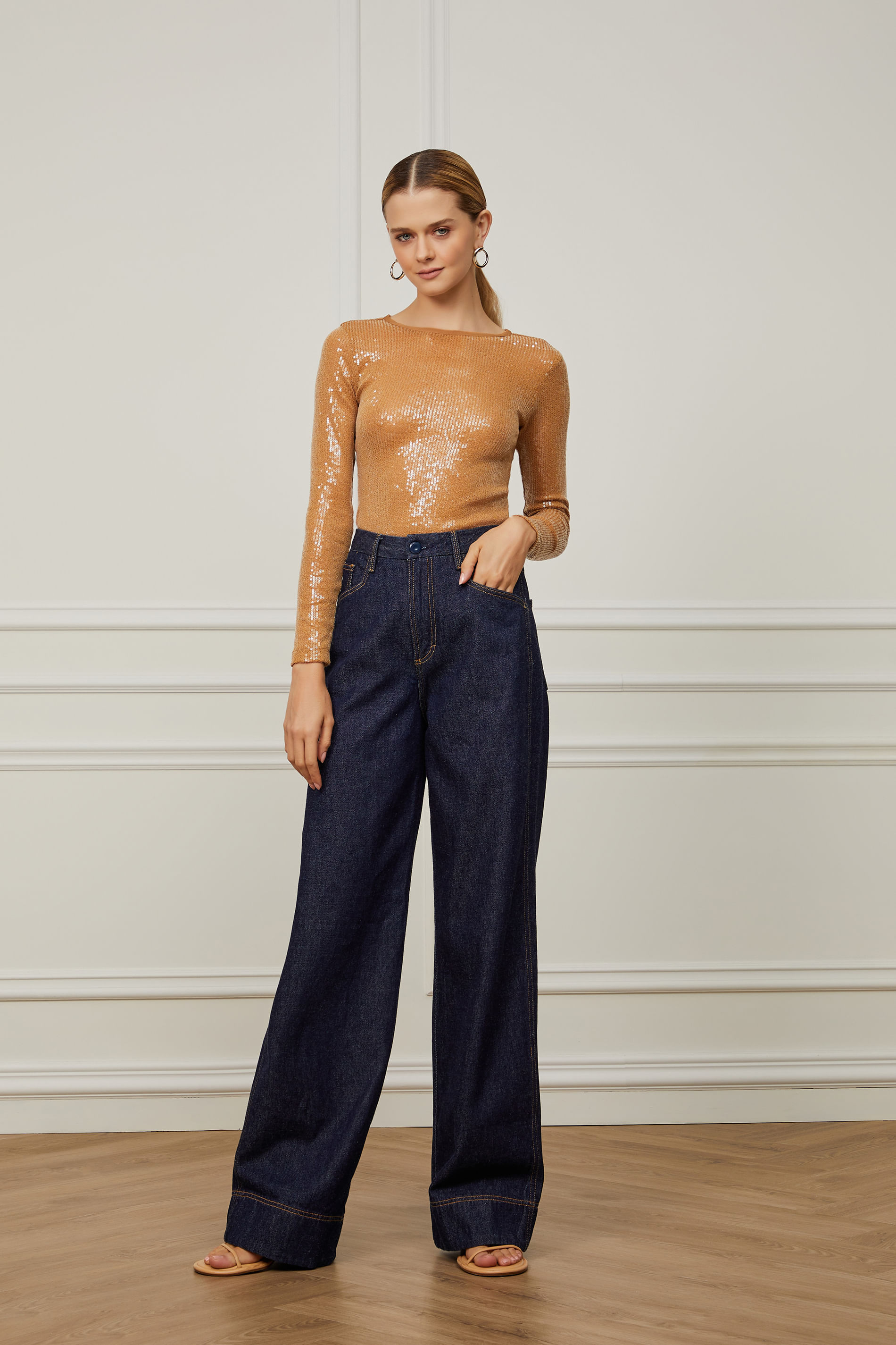 Calça Jeans High Loose Amaciada | OffPremium (BR)