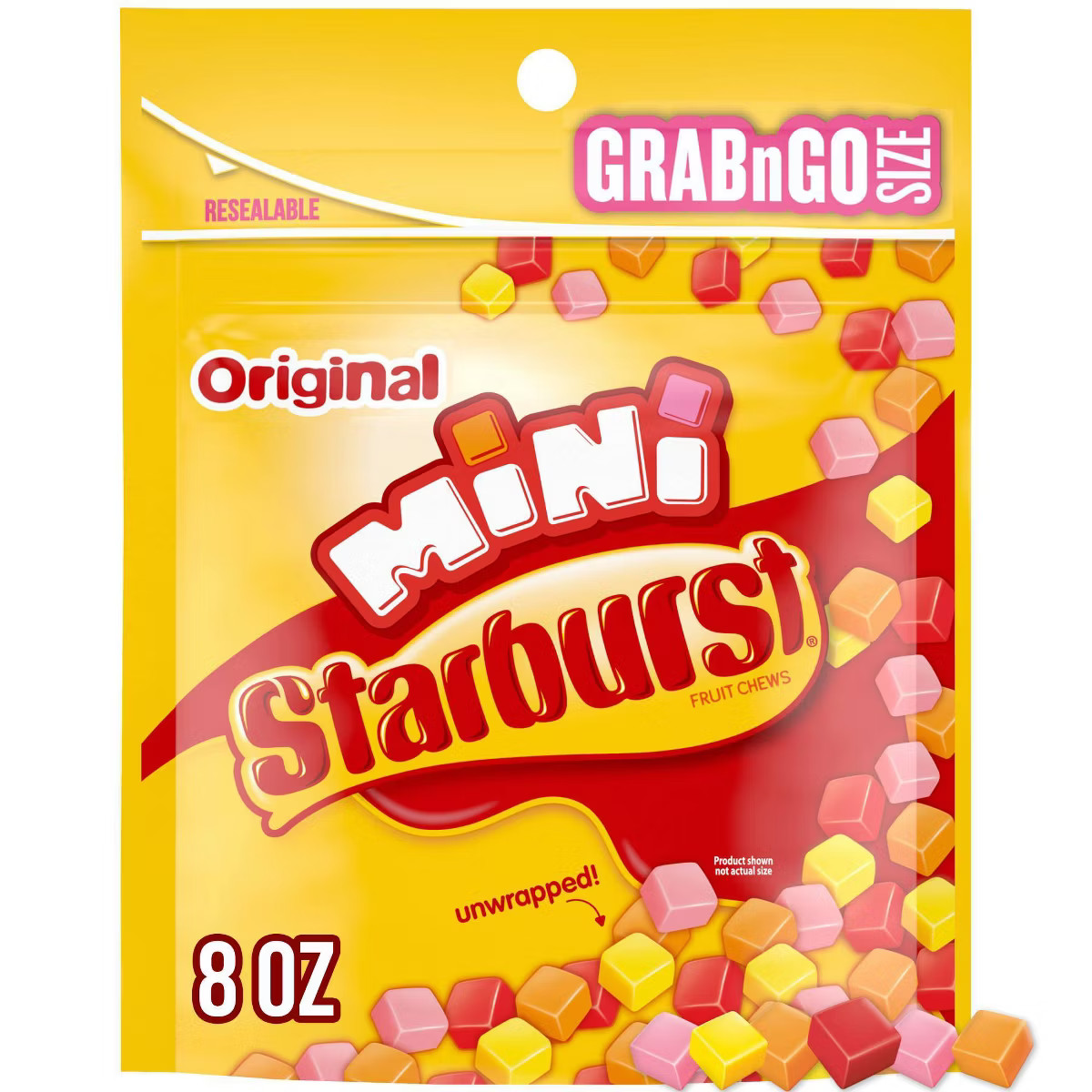 Starburst Original Chewy Mini Grab N Go Candy - 8oz | Target