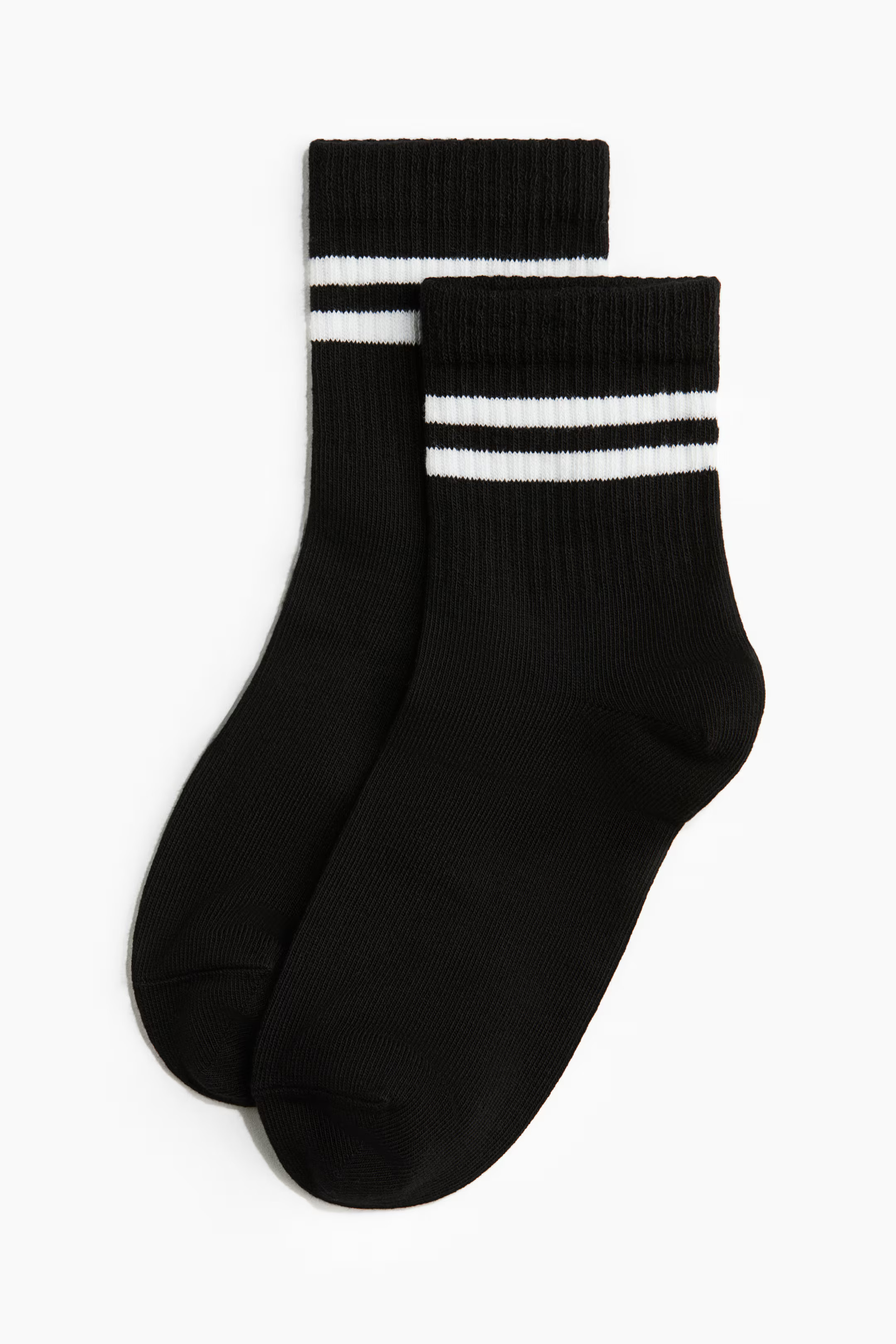 5-pack Socks - Light gray melange/striped - Ladies | H&M US | H&M (US + CA)