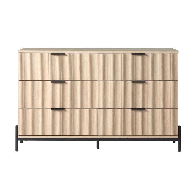 Camelia 6-Drawer Double Dresser | Wayfair North America