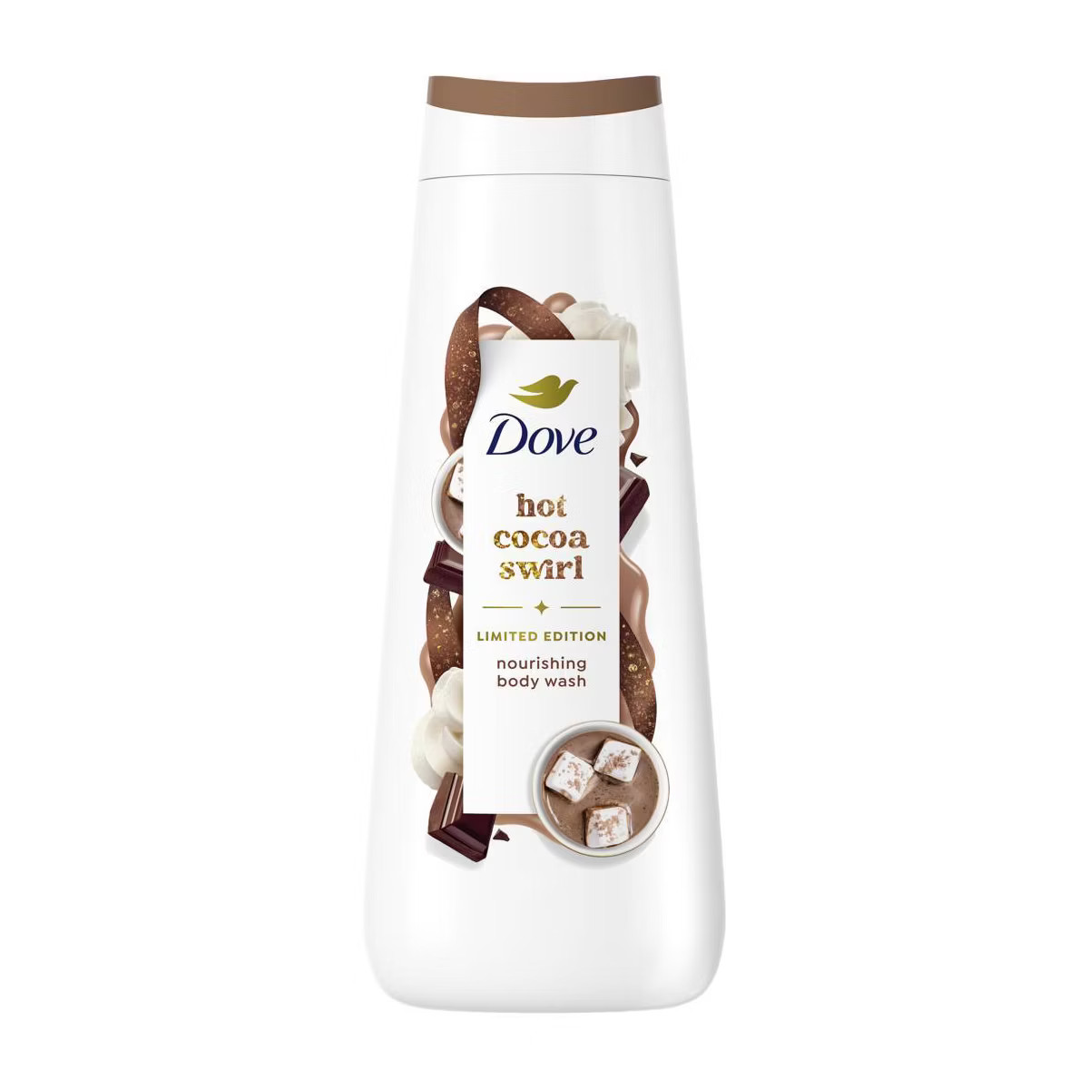 Dove Beauty Limited Edition Holiday Treat Body Wash 20 fl oz Frosted Berry + Gingerbread Delight ... | Target