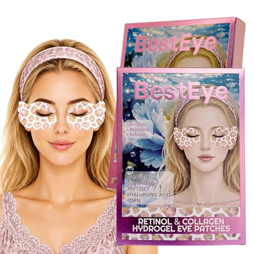 Besteye Under Eye Patches for Puffy Eyes and Dark Circles,Collagen Eye Mask | Amazon (US)