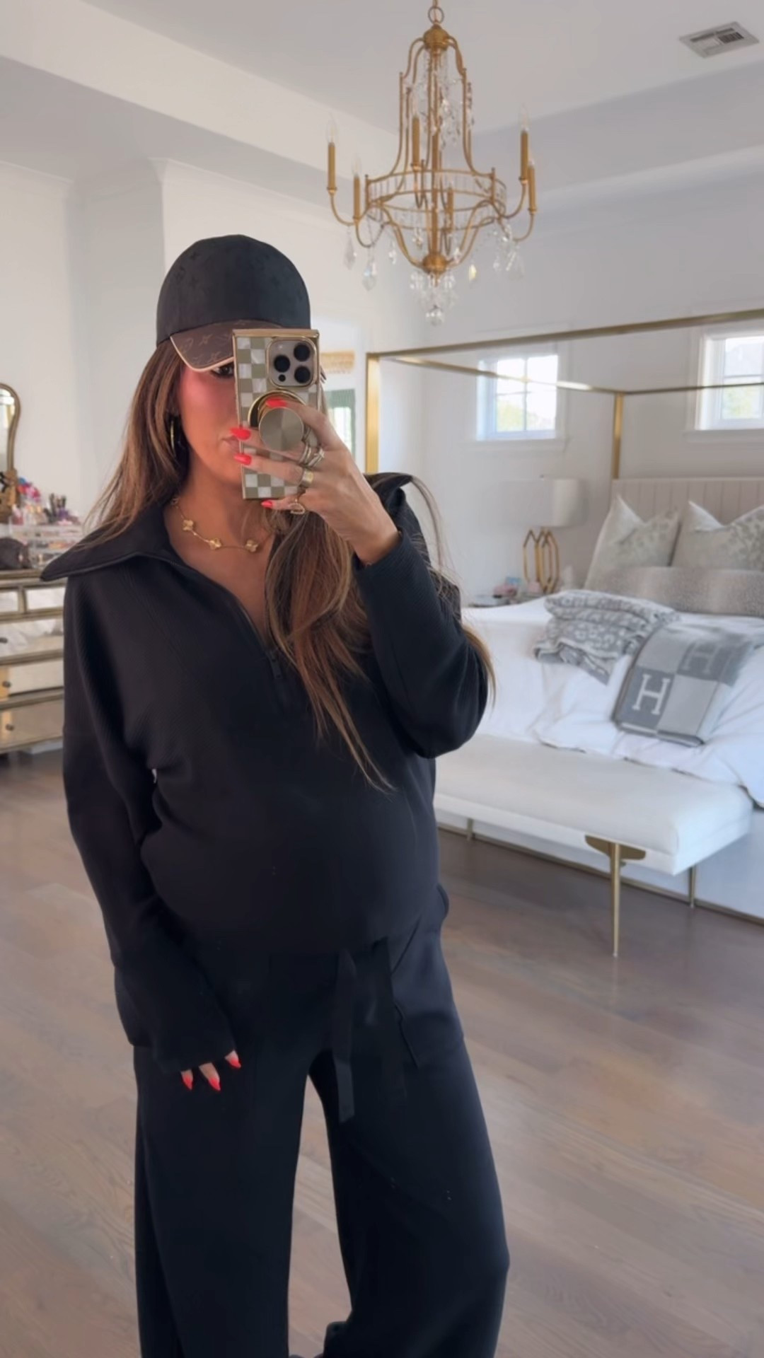 Wearing medium in the top and bottoms! 

#LTKmomlife #LTKSpringSale #LTKBump