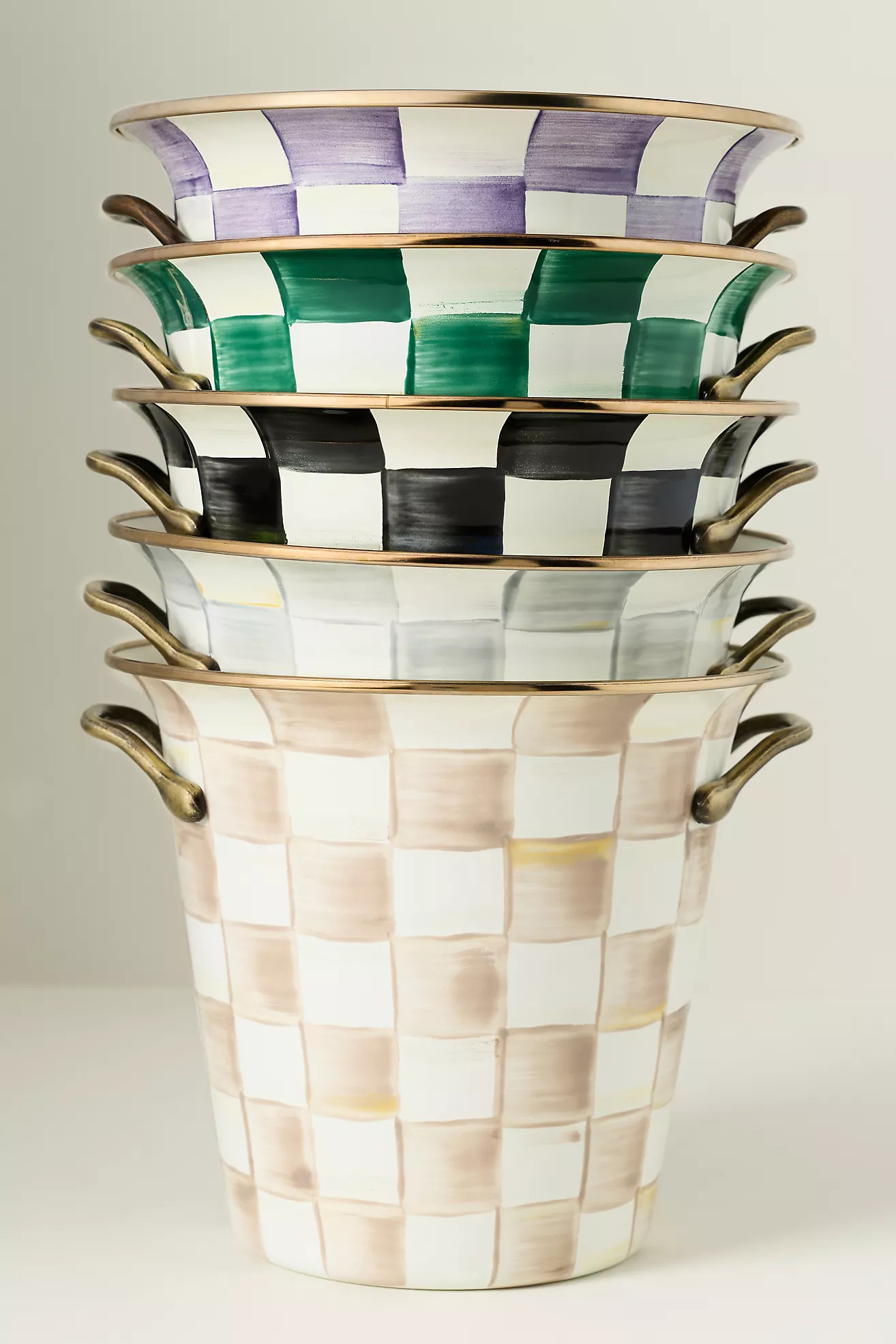 MacKenzie-Childs Check Wine Cooler | Anthropologie (US)
