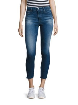 Farrah High-Rise Skinny Ankle Jeans | Saks Fifth Avenue (CA)