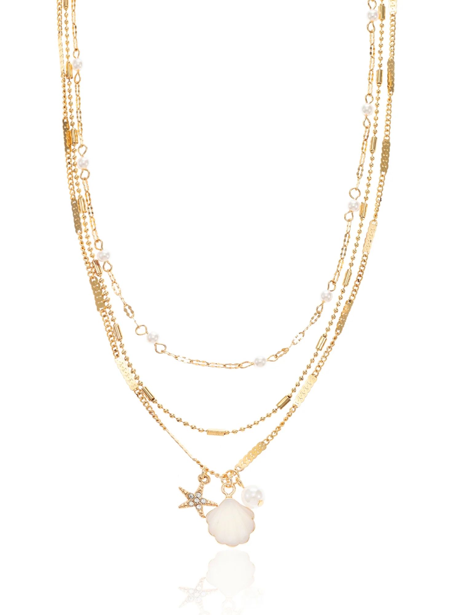 Time and Tru Charm Necklace, 3 Pieces | Walmart (US)