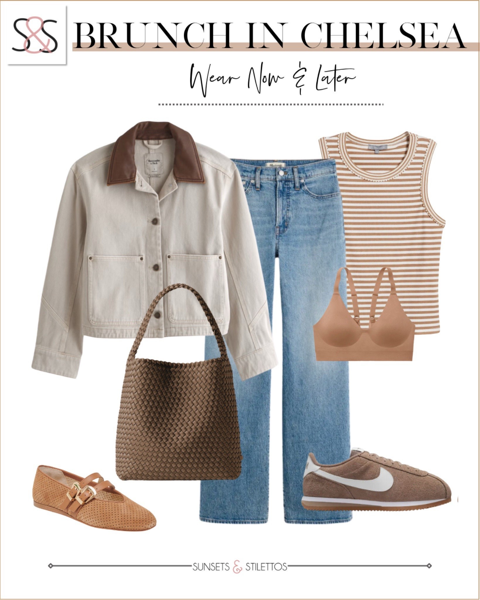 Loving this versatile striped tank with wide leg jeans and a bar jacket for Spring! 

Sunsets and Stilettos, travel, Nike sneakers 

#LTKTravel #LTKSeasonal #LTKStyleTip