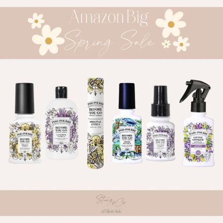 Save 20% on Poo-Pourri during Amazon’s spring sale! Use code 20SAVEPOURRI at checkout  

#LTKsalealert #LTKfindsunder50 #LTKhome