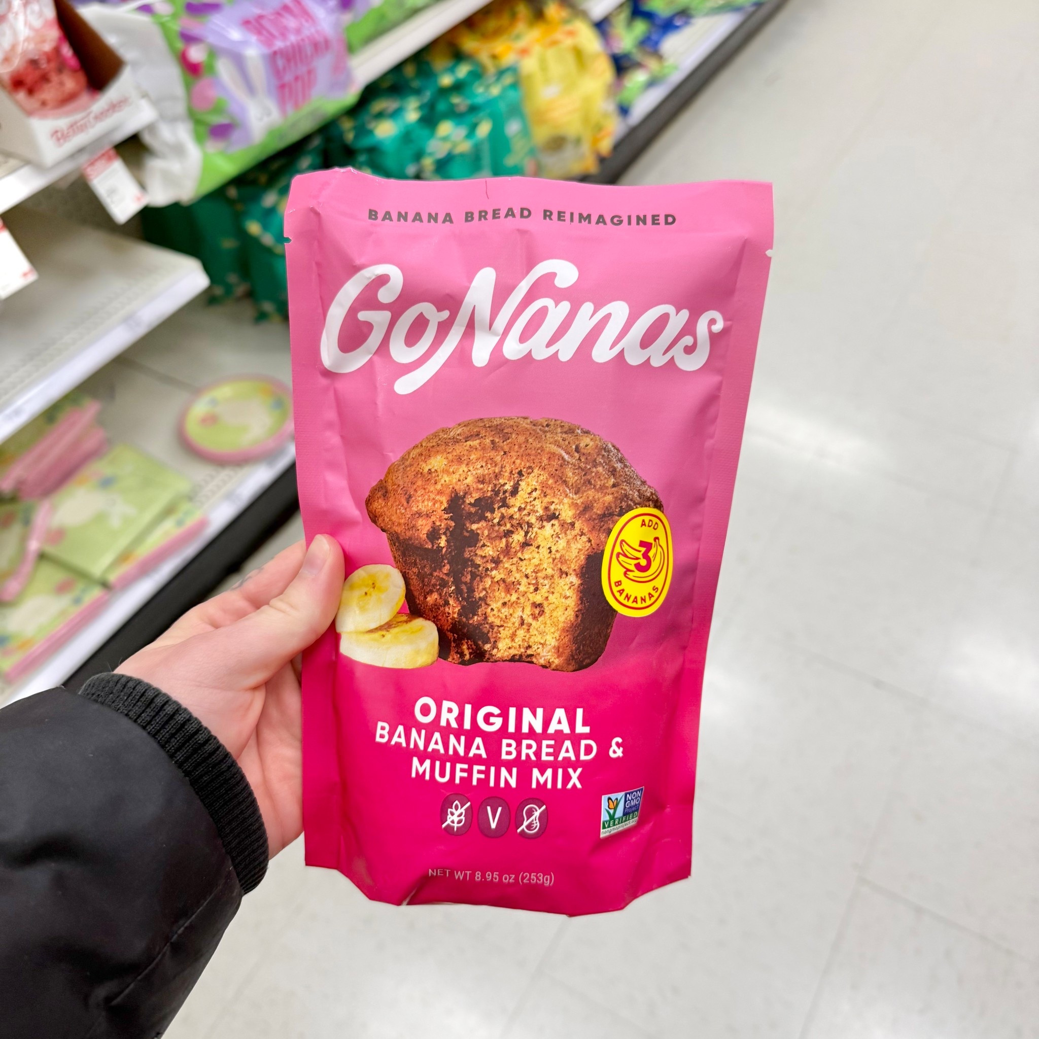 Spotted the new @go_nanas lemon poppyseed banana bread mix at @target. 

Located in the Easter section @target or use code: SARAHNICOLE on @go_nanas website to get 15% off your order.

#LTKSeasonal #LTKHome