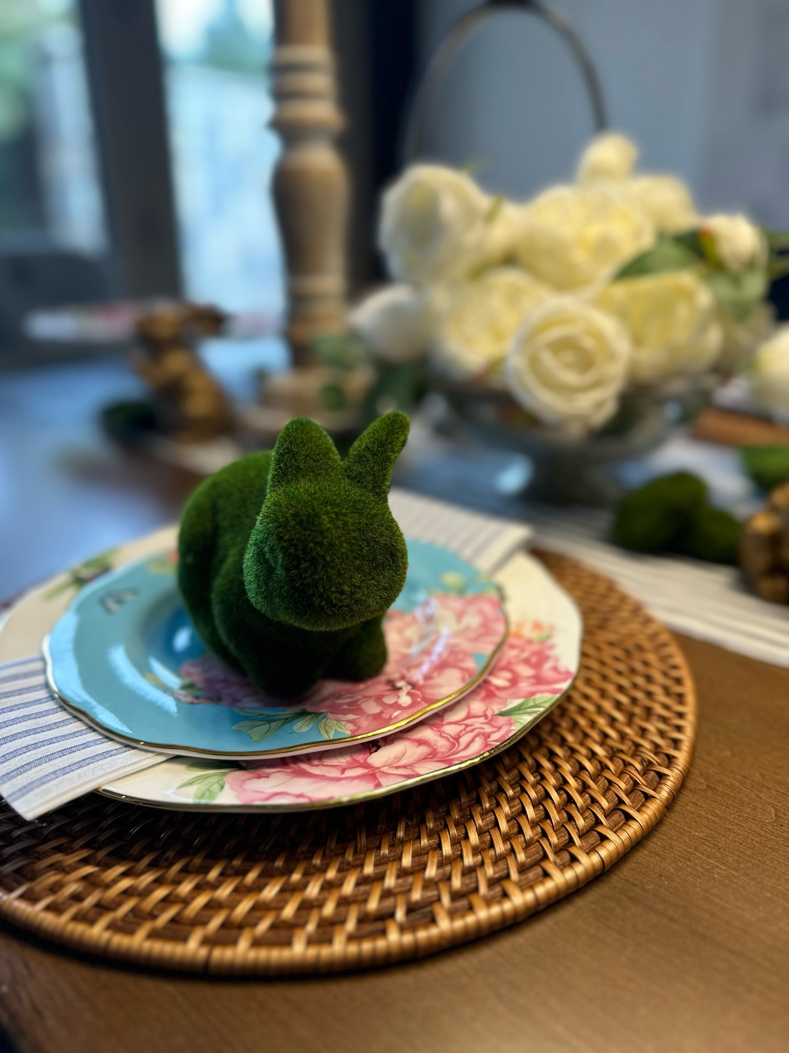 Bunny-themed Easter Tablescape

#LTKhome #LTKSeasonal