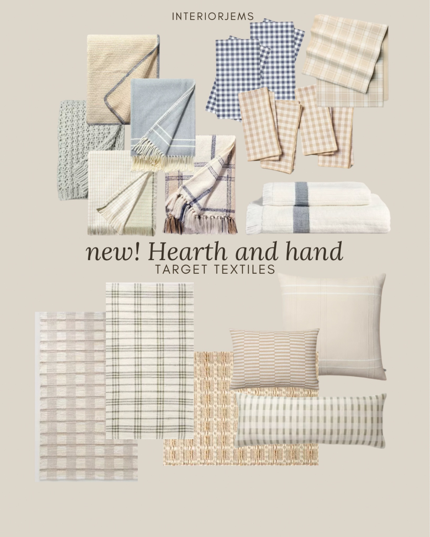 Brand new textiles from hearth and hand for target, target table, linens, gingham, cloth, napkins, area, rugs, plaid rug, throw pillows, bed, pillow, pillows, sofa, pillow pillows, throw blankets, bath towel, table, Runner

#LTKHome #LTKStyleTip #LTKSaleAlert