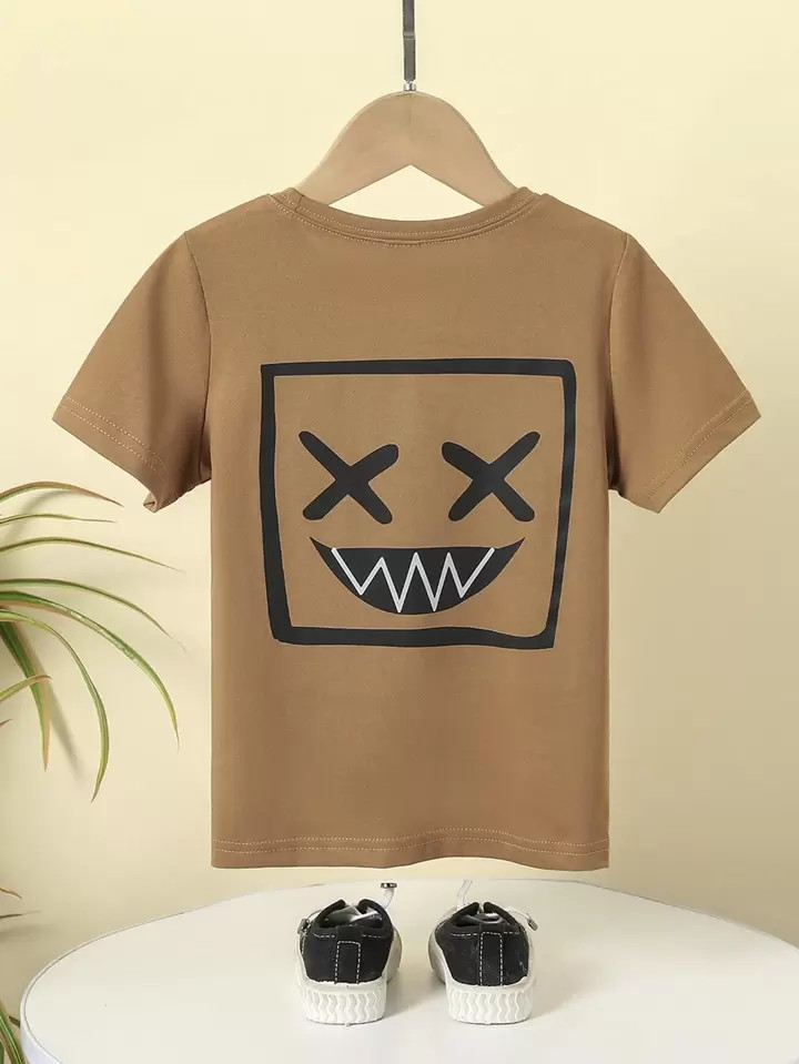 SHEIN Kids EVRYDAY Toddler Boys Cartoon Graphic Tee | SHEIN