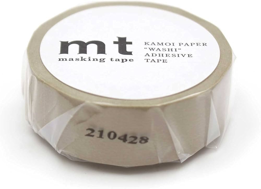 KAMOI カモ井加工紙 mt 1P MT01P200R Beige | Seal Masking Tape | Amazon (US)