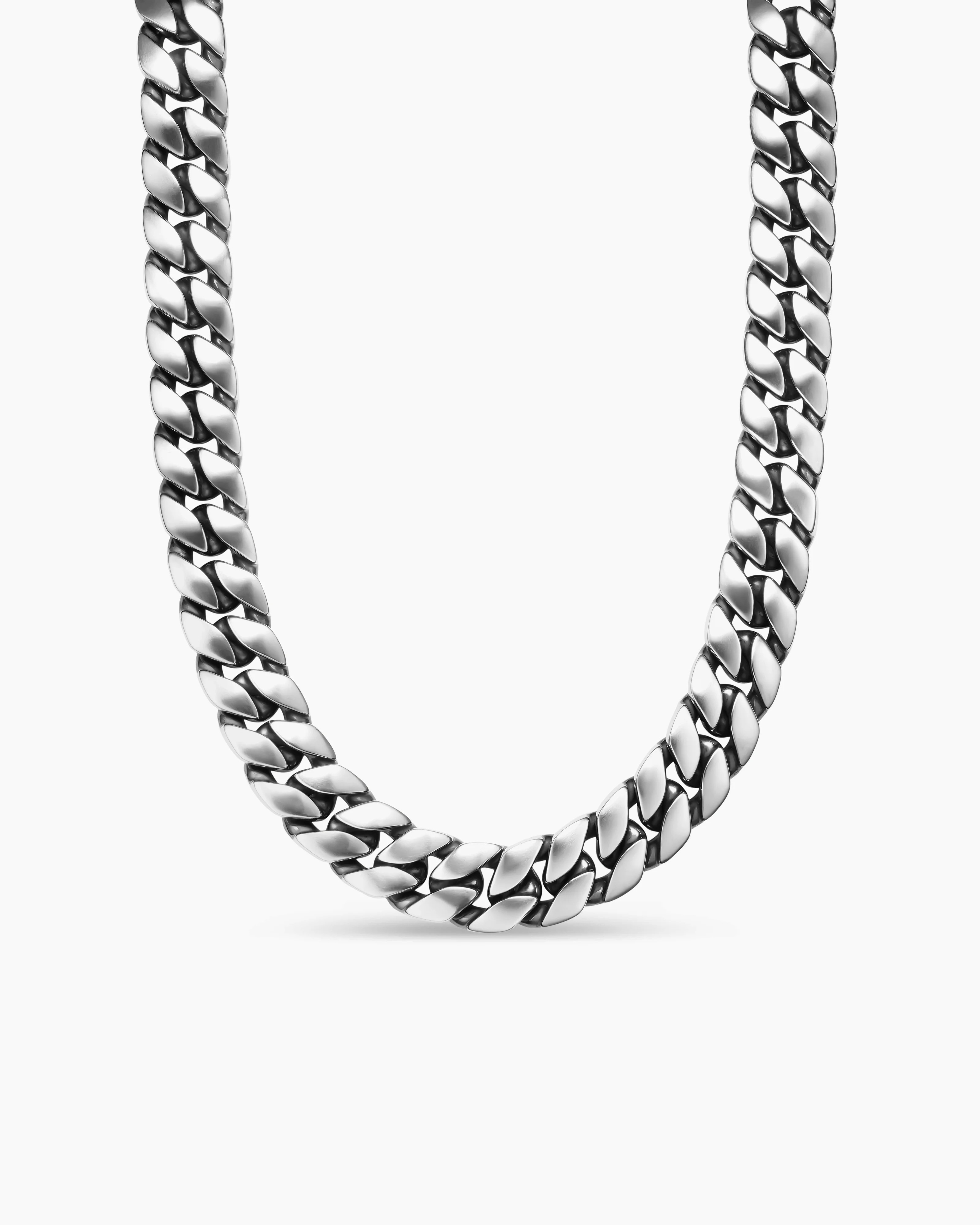 David Yurman | Curb Chain Necklace in Sterling Silver, 18mm | David Yurman