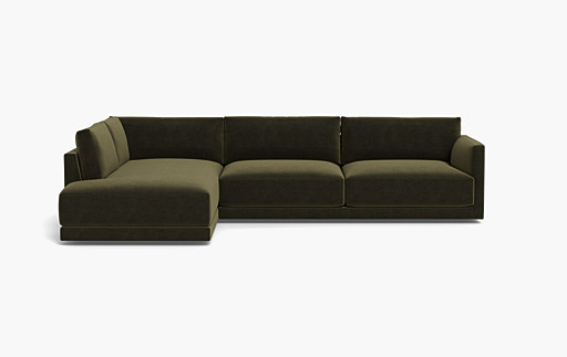 Lukas 4-Seat  Bumper Sectional | Interior Define