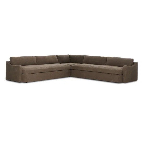 Amber Lewis X Four Hands 3 - Piece Upholstered L-Sectional | Birch Lane
