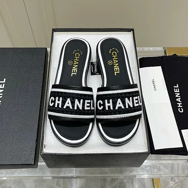 sandal Embroidered Fabric Slides Slippers Multicolor Embroidery Mules Womens Casual Sandals Summe... | DHGate