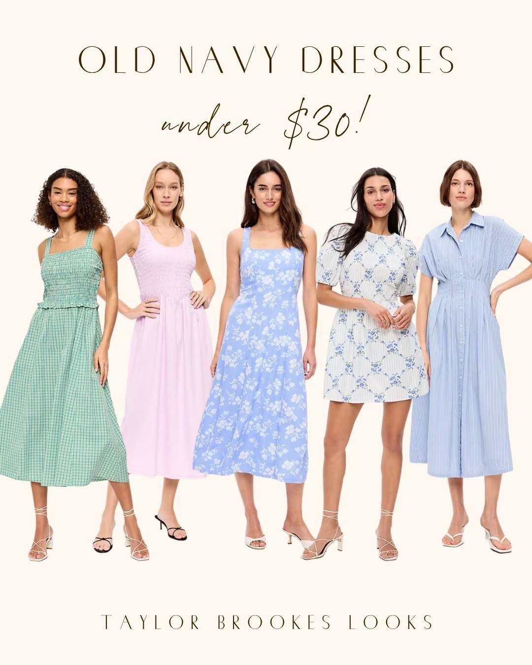Under $30 and too good to pass up 🤍 these Old Navy dresses are perfect for spring and summer

#OldNavyStyle #OldNavyFinds #Under30Style #AffordableFashion #SpringDresses #SummerOutfits #BudgetFriendly #LTKDeals #LTKFinds

#LTKootd