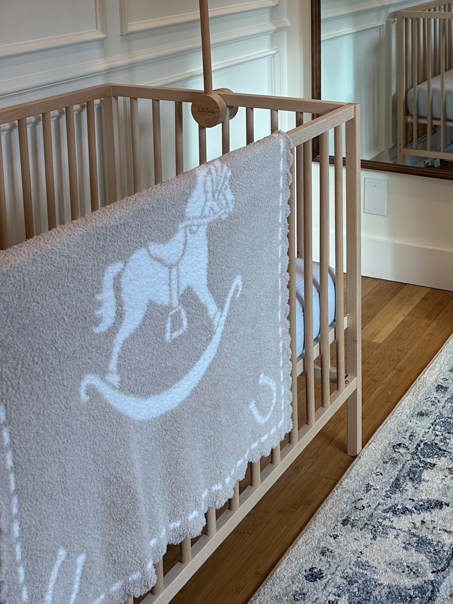 Our favorite baby blanket 🐎