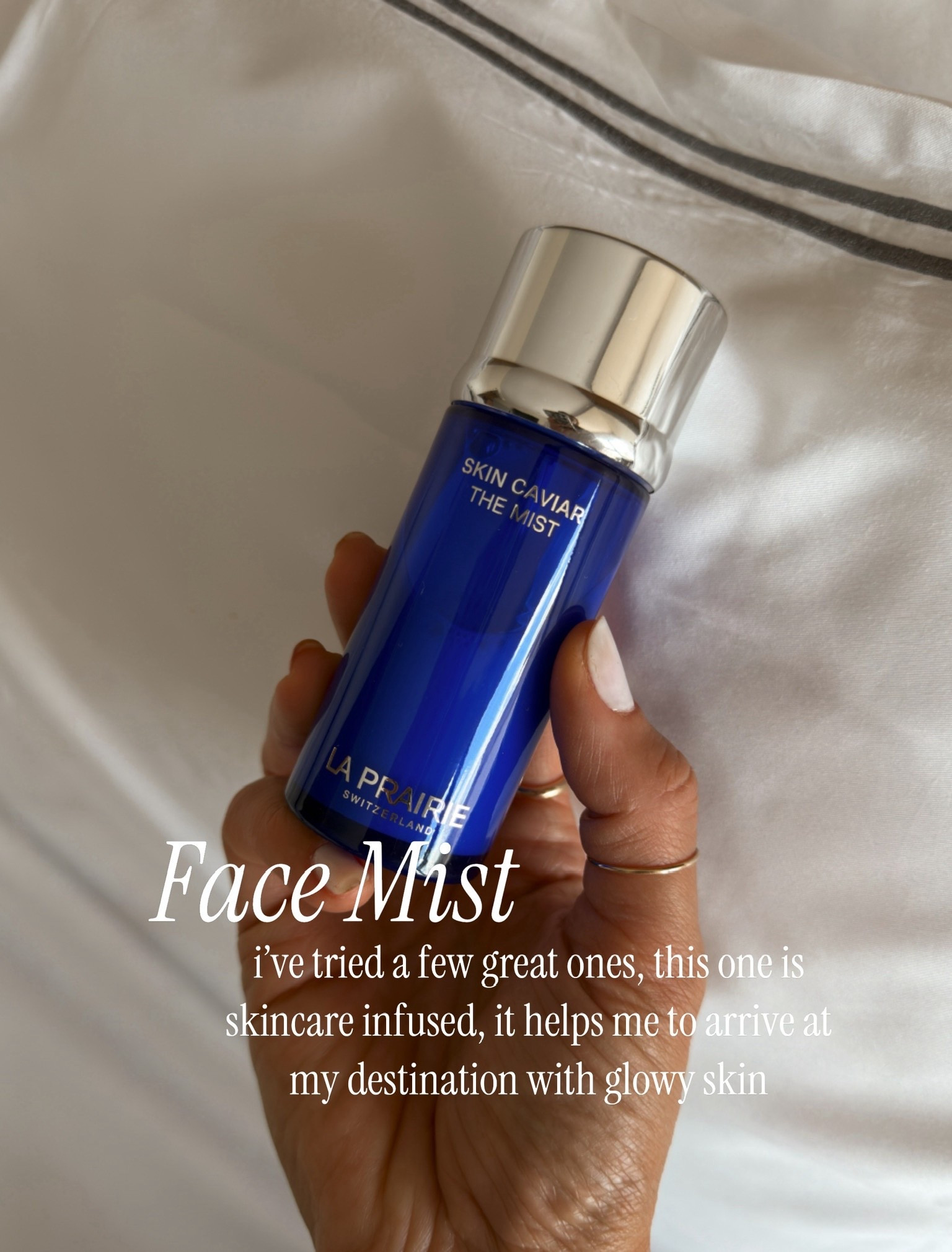 A small travel luxury I always pack. Keeps my skin hydrated and glowing! 💙

#LTKBeauty #LTKselfcare #LTKTravel