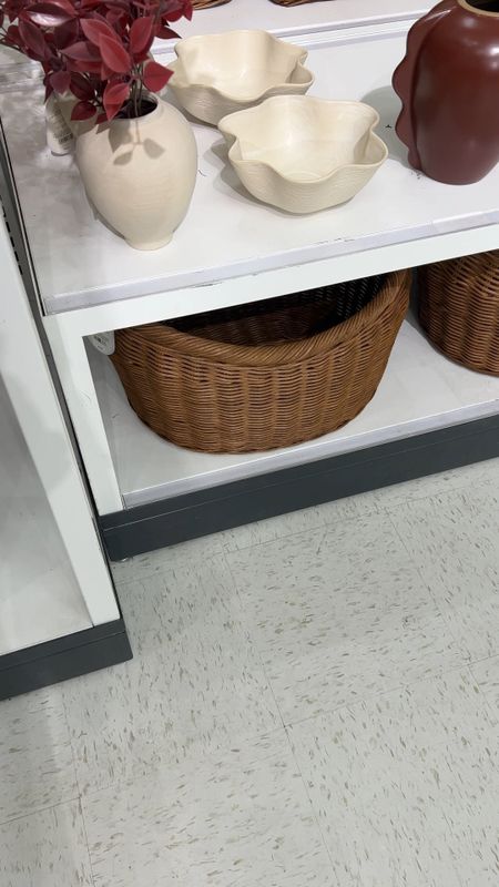 In love with the new baskets 😍 the shape and color is spot on for fall! Perfect for blankets or toy storage!

#LTKhome #LTKFind