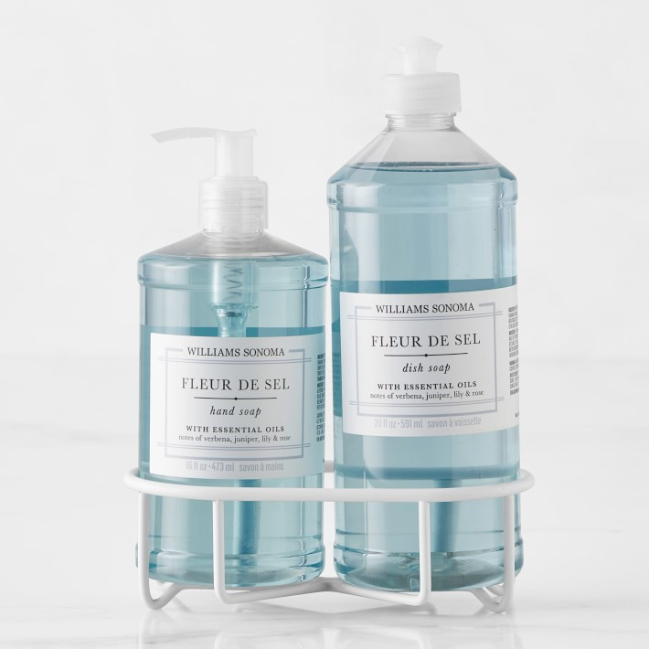 Williams Sonoma Fleur de Sel Hand Soap & Dish Soap 3-Piece Kitchen Set | Williams-Sonoma